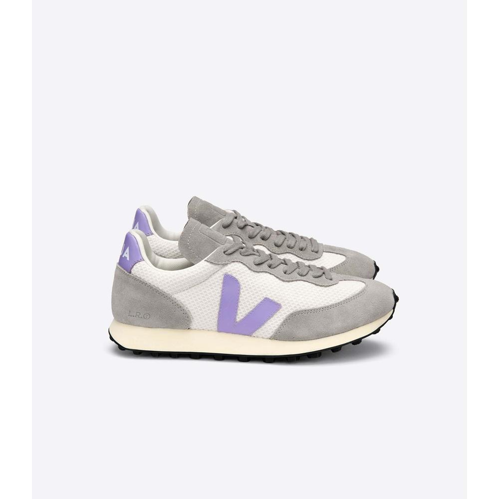 Grey/Purple Women\'s Veja RIO BRANCO HEXAMESH Running Shoes | AU 425RVD